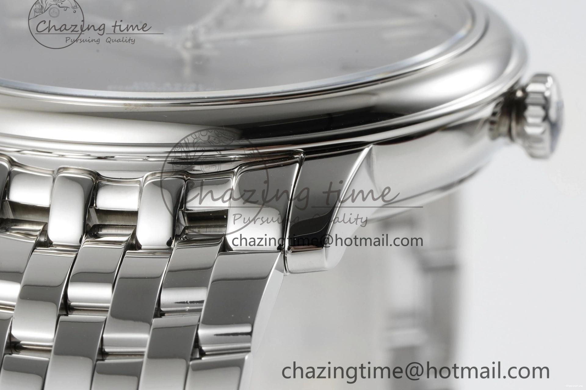 0218 Bold De Ville SS TWF 1:1 Best Edition Gray Dial on SS Bracelet MIYOTA 7840